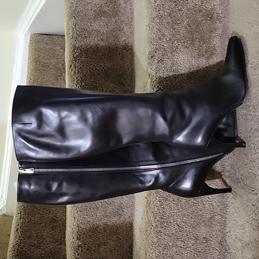 Bally Black Heeled Boots - Picture 2 of 16